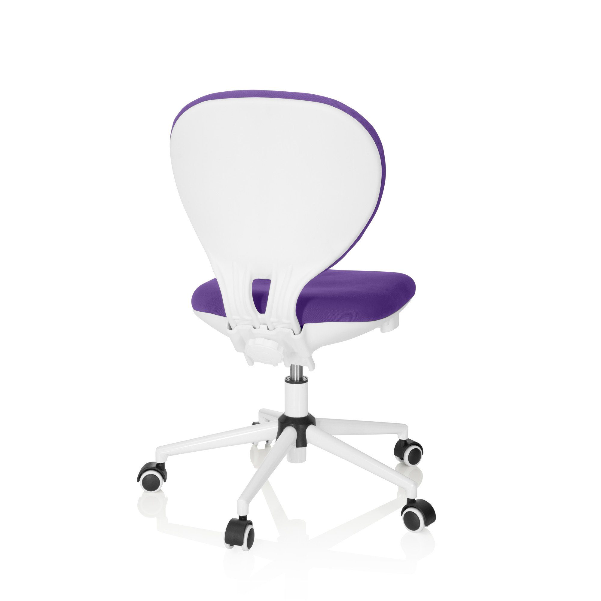 VIVO Lila Armlehnen ohne ergonomisch St), Stoff (1 Drehstuhl hjh Kinderdrehstuhl KID mitwachsend, OFFICE