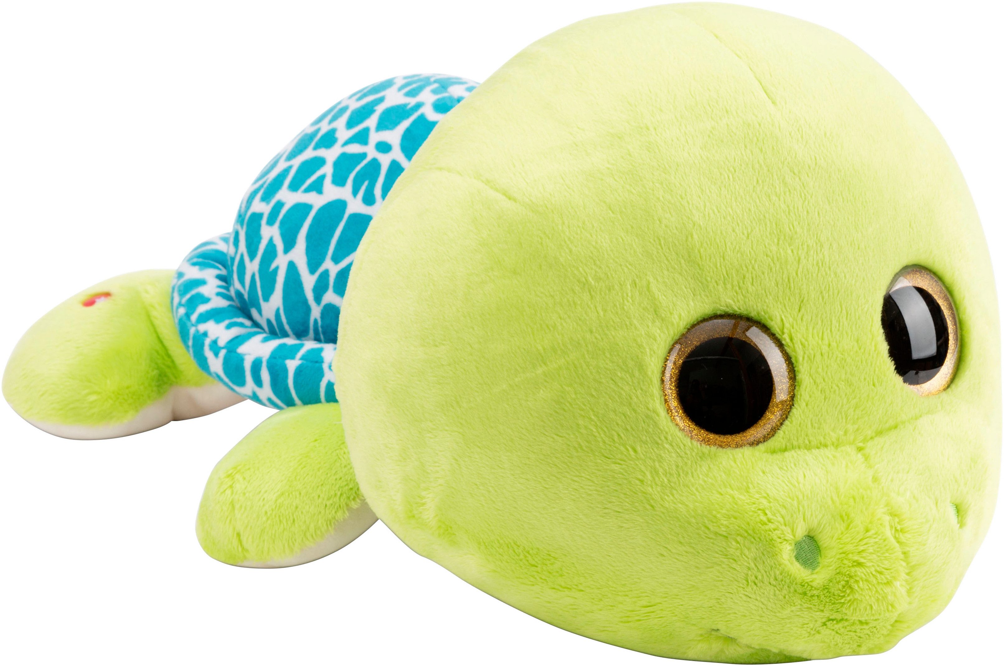 Nici Kuscheltier Glubschis, Schildkröte Welloni grün, 45 cm, liegend