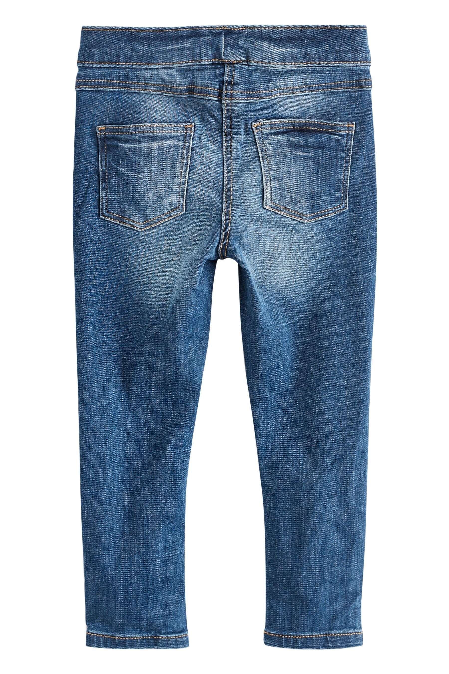 Next Jeansjeggings Jeggings mit Blue Monogramm (1-tlg)