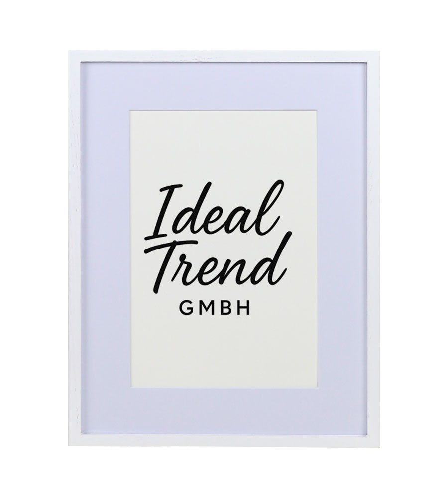 IDEAL TREND Bilderrahmen Bilderrahmen Massivholz Eiche günstig online kaufen