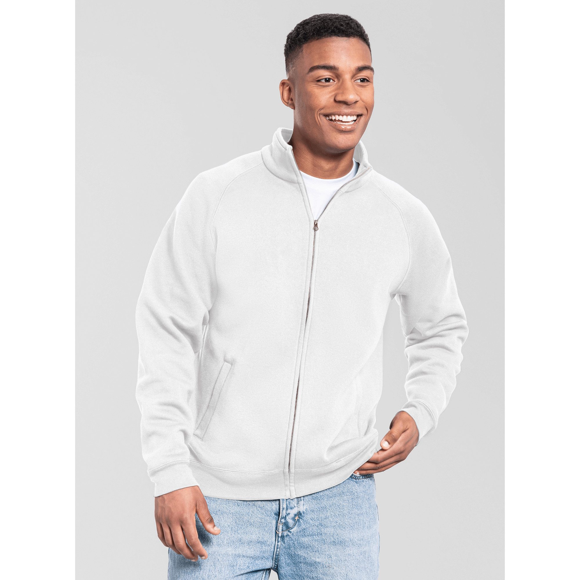 Fruit of the Loom Sweatjacke Iconic Premium Sweatjacke – Bild 2 von 5