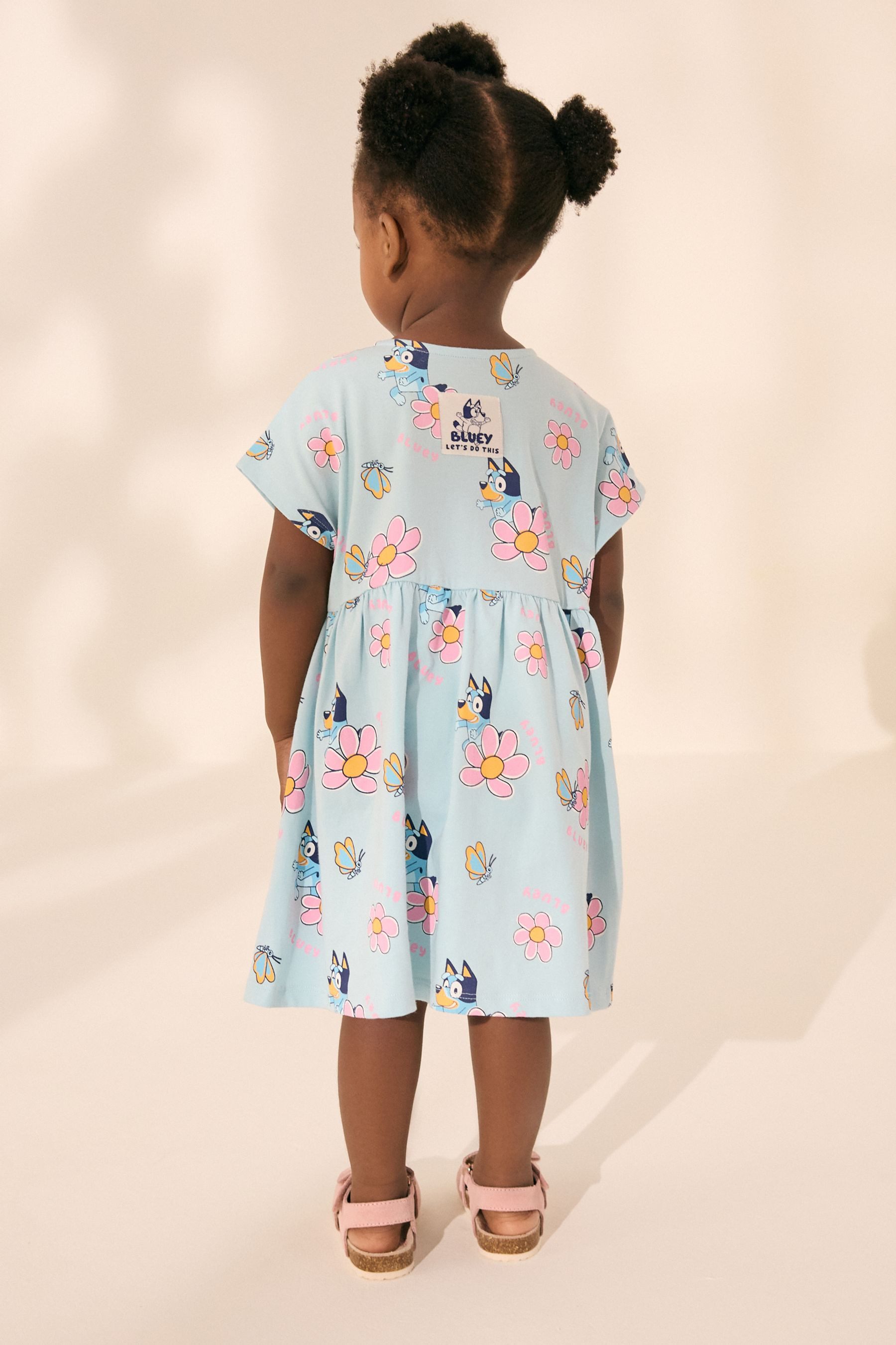 Next Jerseykleid Bluey Baumwollkleid (1-tlg) günstig online kaufen