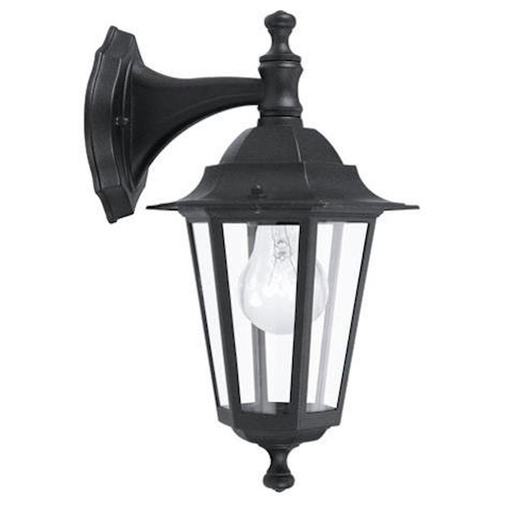 warmweiss, Außenwandleuchte Down-Light enthalten: Deckenleuchte Nein, IP44 Leuchtmittel Angabe, click-licht Aussenwandleuchte, Laternenform Schwarz, Aussenlampe, Outdoor-Leuchte keine