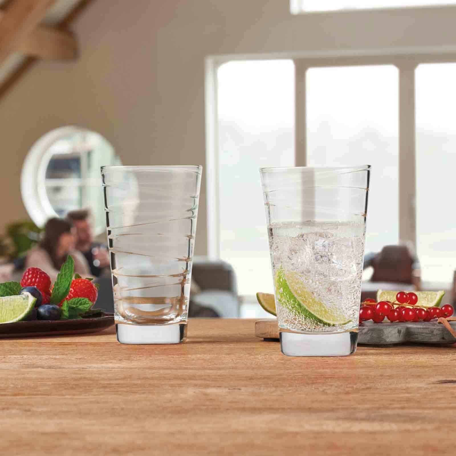 LEONARDO Glas Vario Trinkgläser 280 ml 12er Set, 12-tlg., Glas
