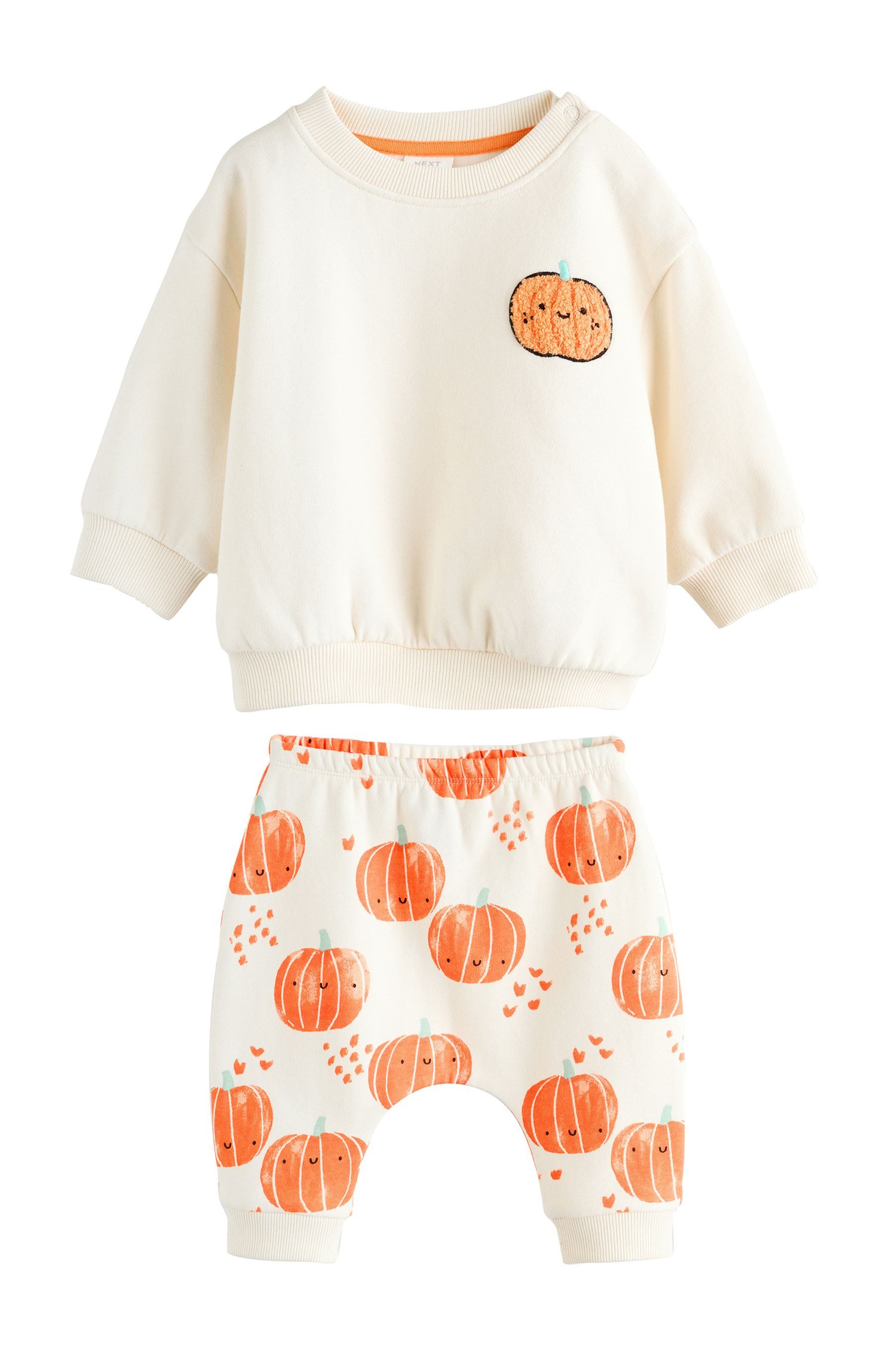 Next Sweatanzug Baby Sweatshirt und Jogginghose im Set, Halloween (2-tlg)