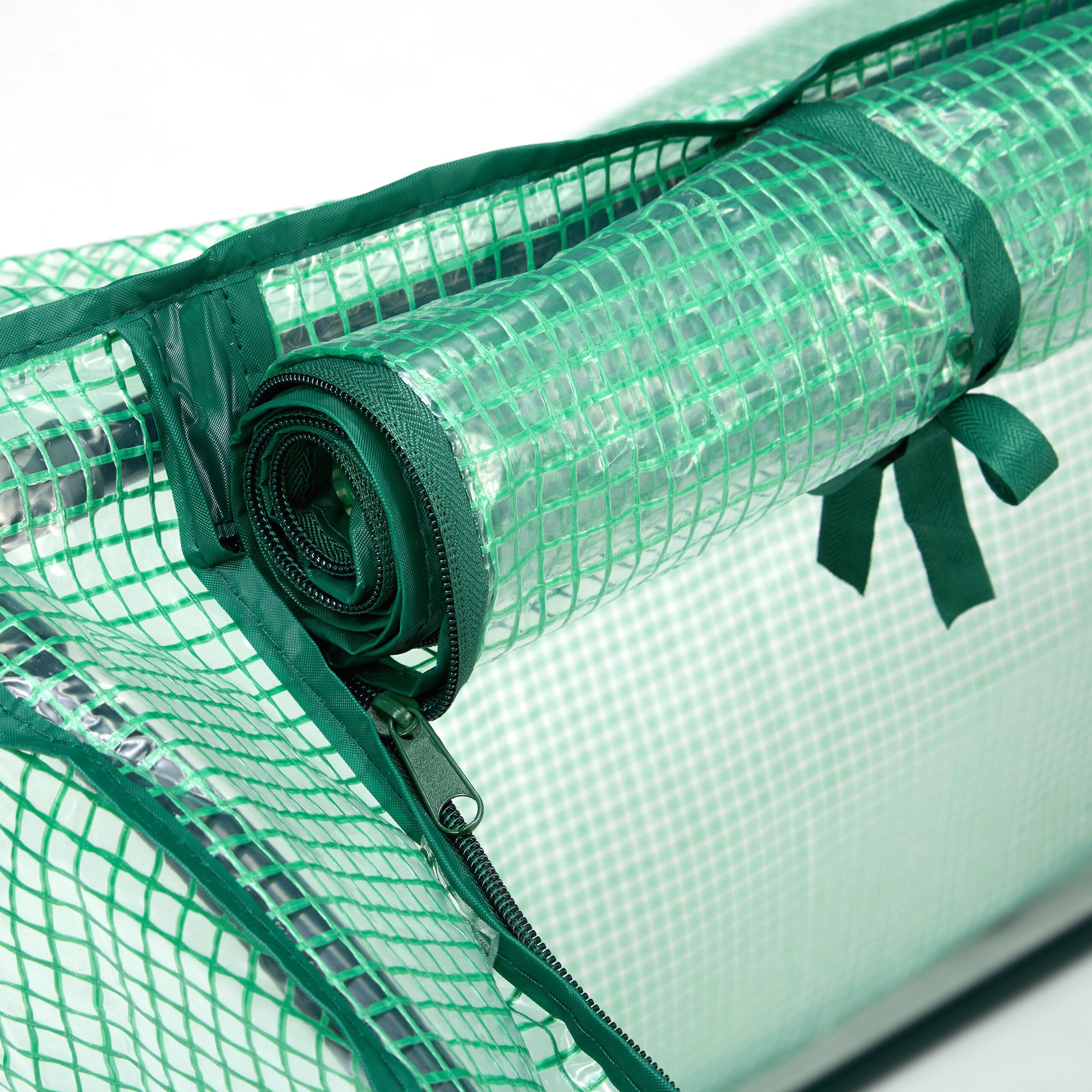 relaxdays Foliengewächshaus mit Tür