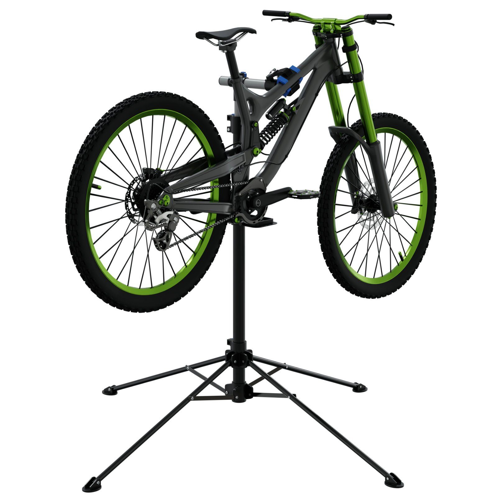 Fahrrad-Montageständer E-Bike Montageständer Teleskop Reparaturständer Fahrradhalter 50 kg