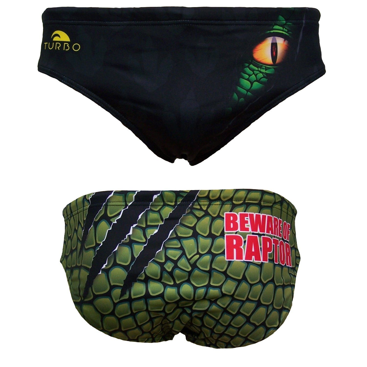 Turbo Badehose Badehose Raptor gefüttert
