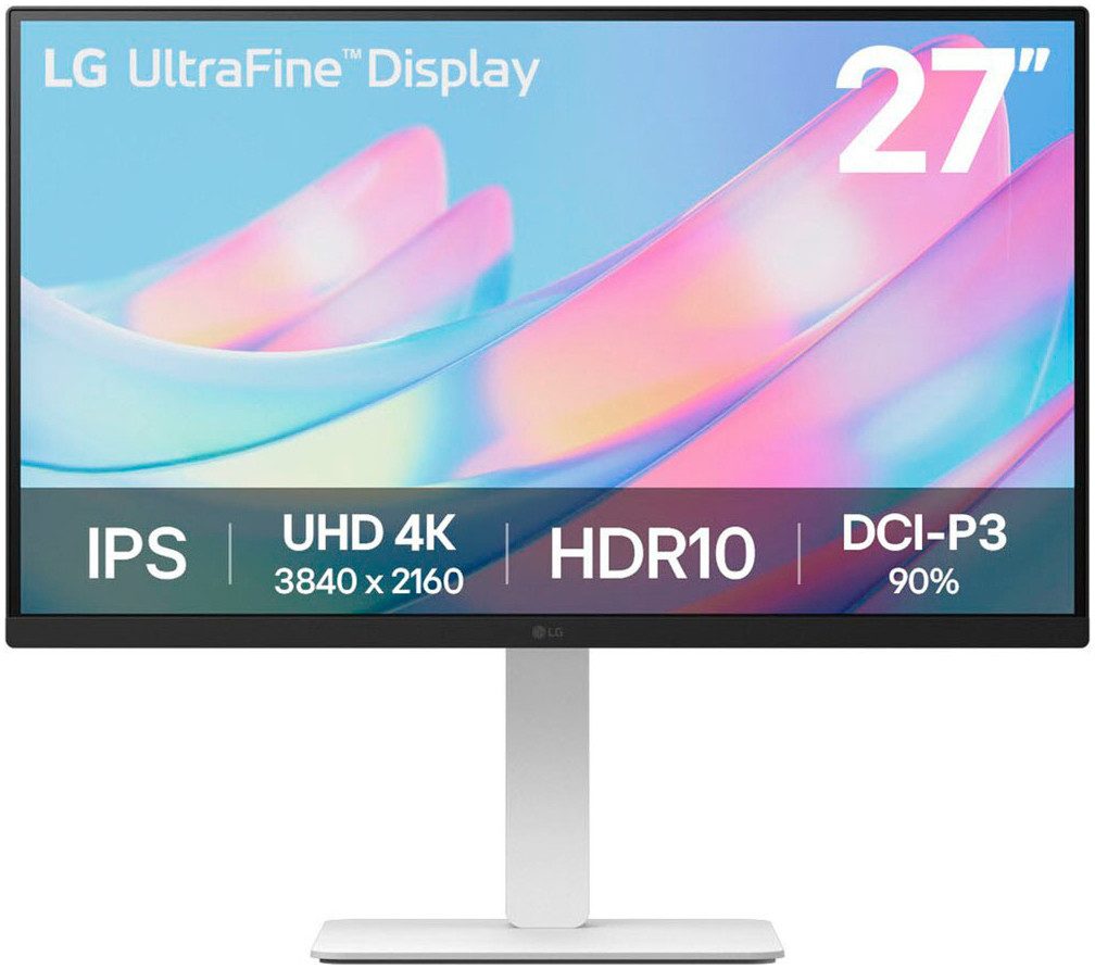 LG 27US550 LED-Monitor (68 cm/27 ", 3840 x 2160 px, Full HD, 5 ms Reaktionszeit, 60 Hz, IPS)