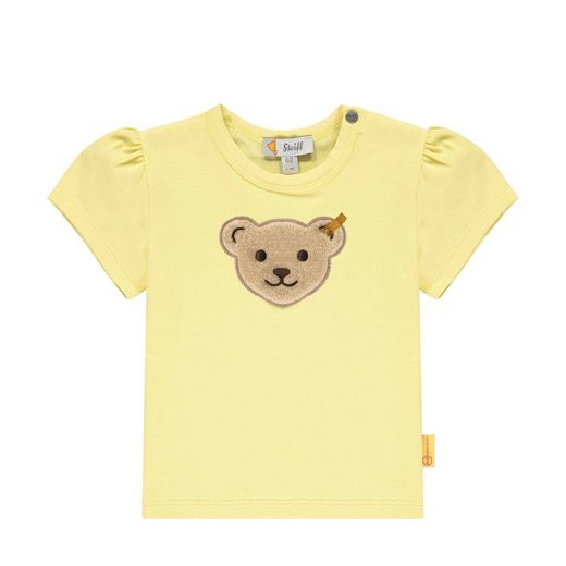 Steiff Print-Shirt »Steiff Baby-Mädchen T-Shirt, Yellow Cream, 086«