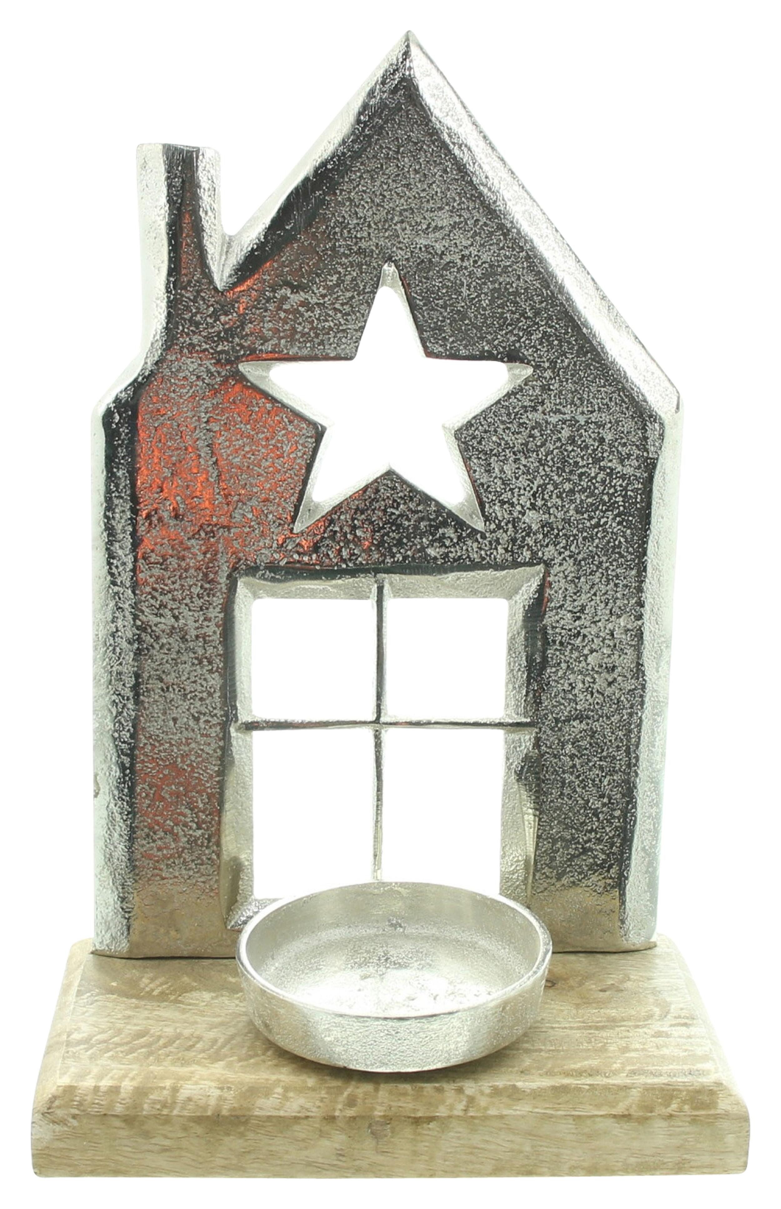 Tischkerzenhalter Kerzenhalter "Haus"