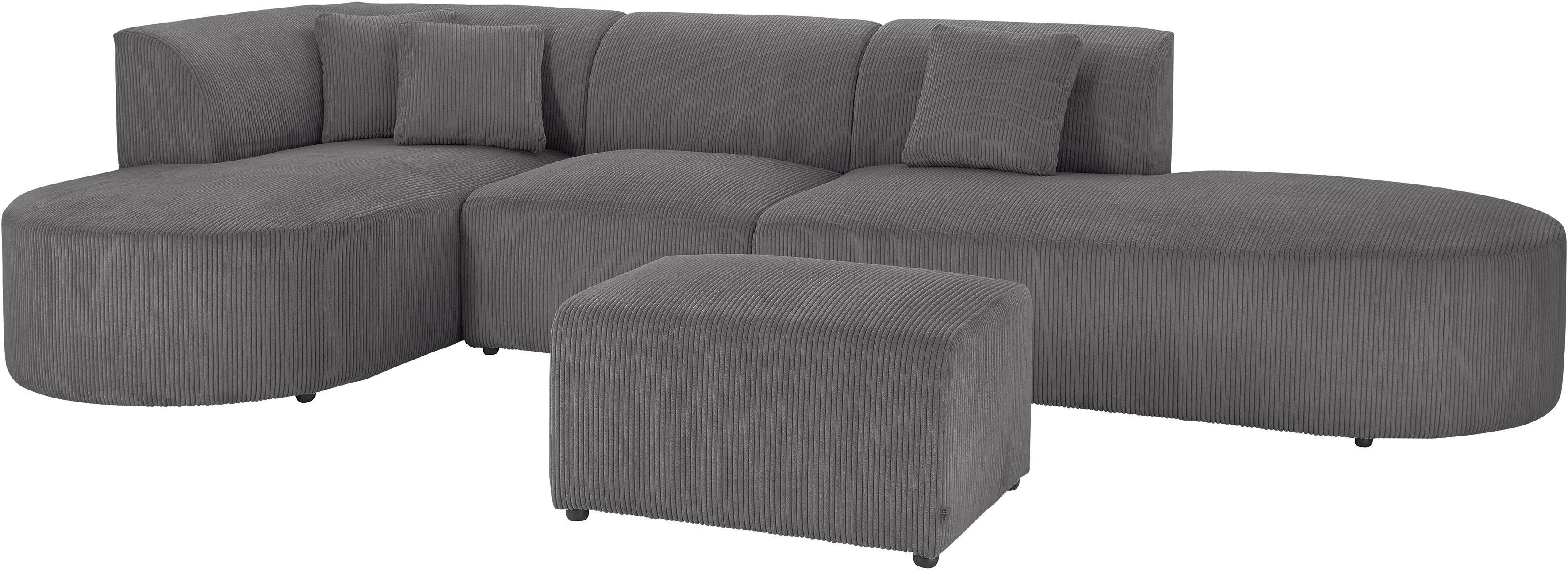 OTTO home Ecksofa Alesund L-Form, bestehend aus Modulen, auch einzeln erhältllich, miteinander verbunden