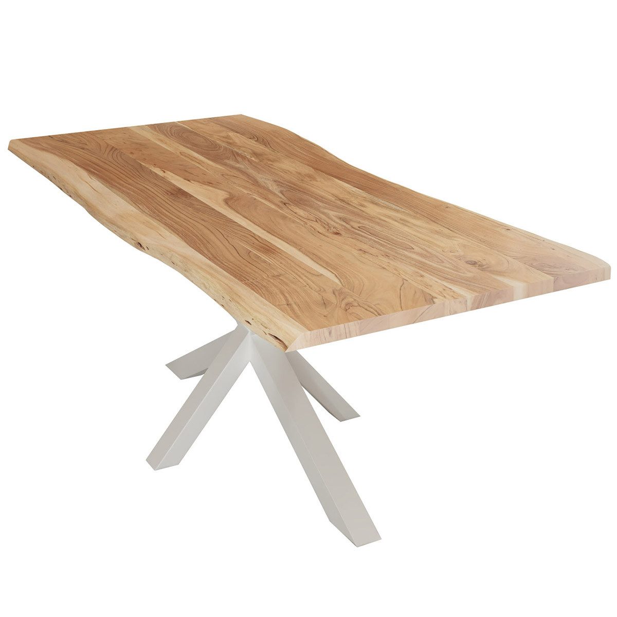 Liadomo Baumkantentisch Diala, Akazie Massivholz, Platte mit natürlicher Ba günstig online kaufen