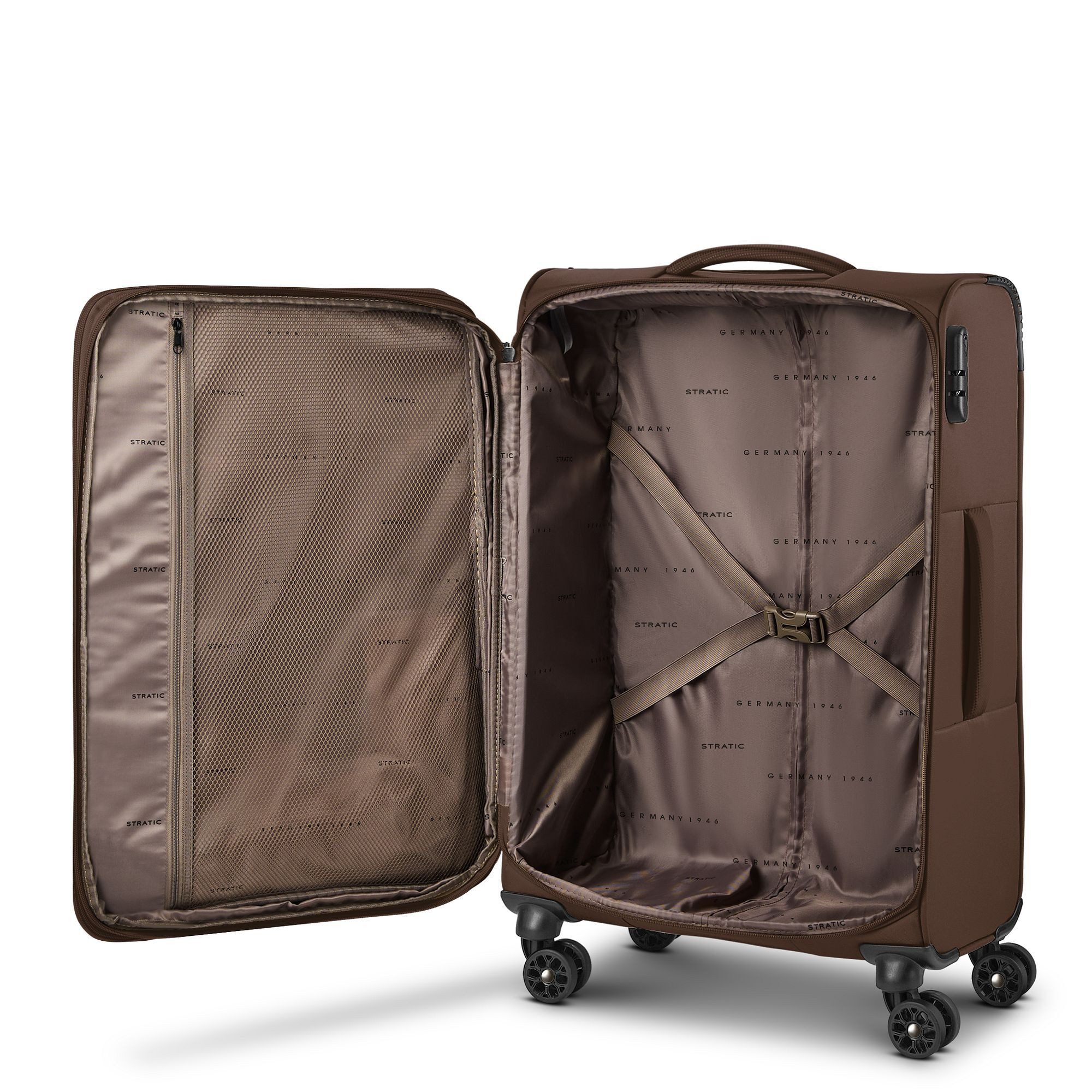 Stratic Weichgepäck-Trolley taska, 4 Rollen, Polyester