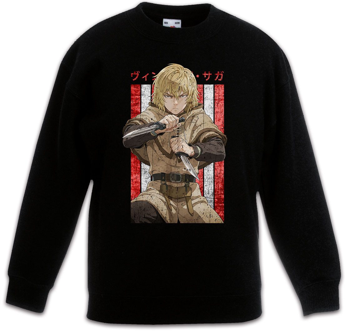 Sweatshirt Vinland Viking Anime Kinderpullover Saga Makoto Yukimura Thorfinn