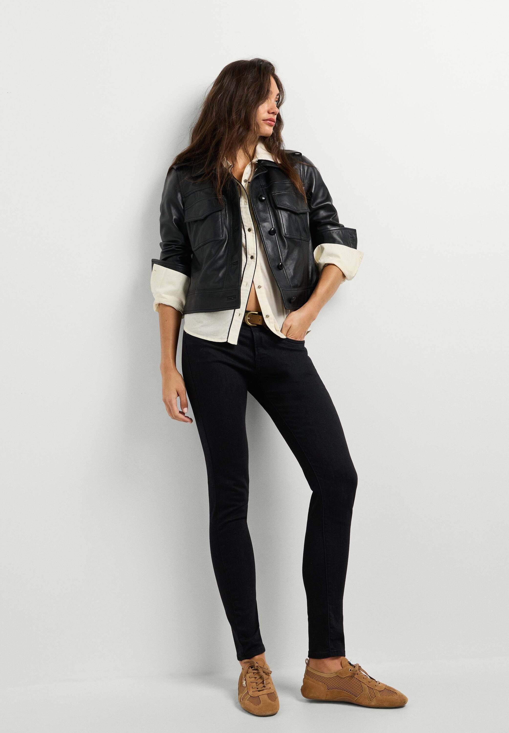Pepe Jeans Skinny-fit-Jeans skinny fit jeans SKINNY JEANS LW SOHO