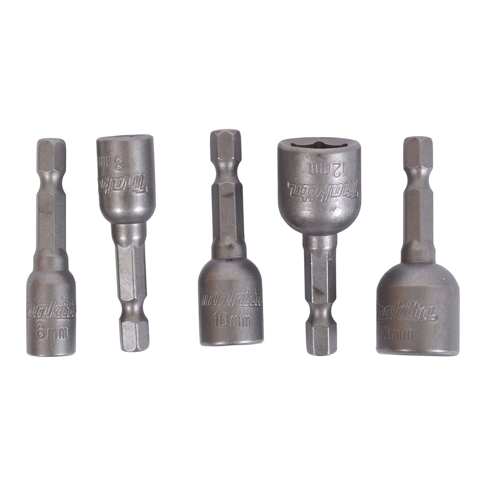 Makita Bit- und Steckschlüsselset Makita Steckschlüssel-Set 1/4" 5tlg. - B-39154