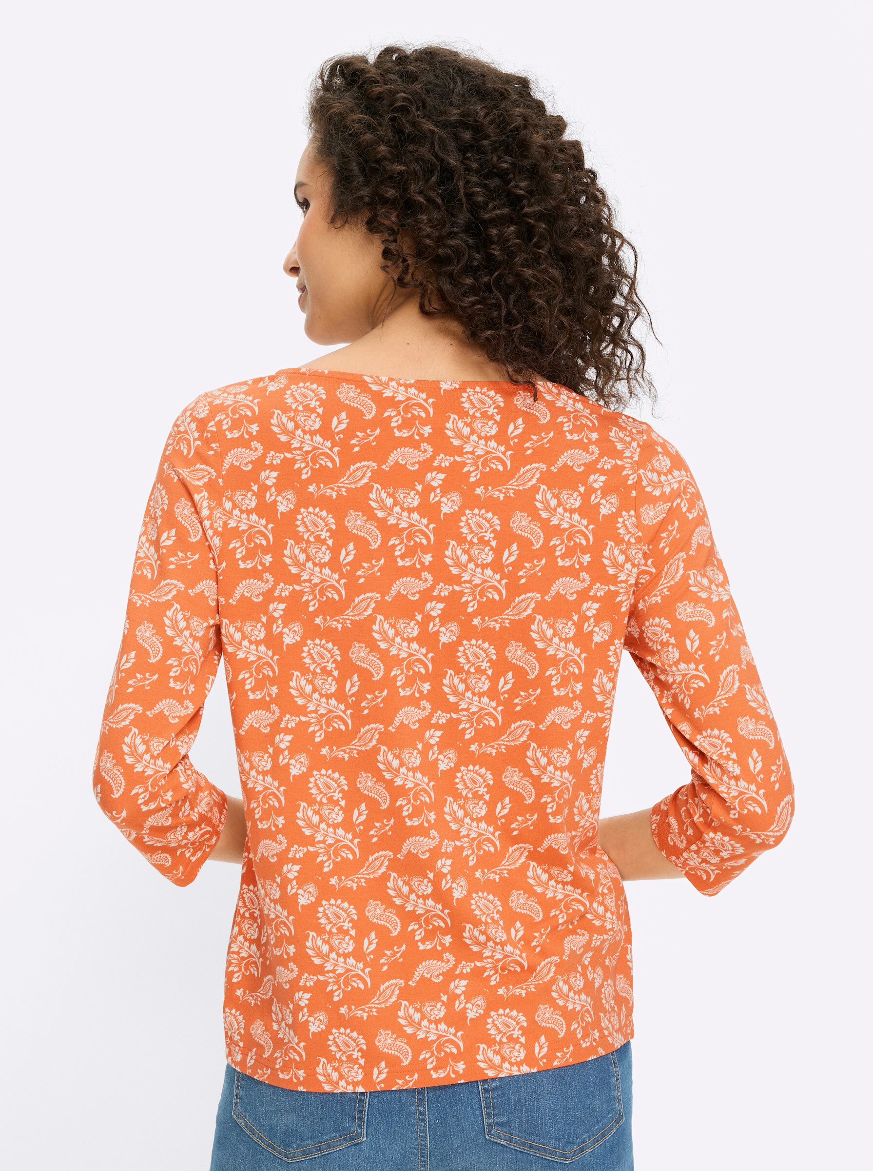 heine T-Shirt Druck-Shirt 3/4-Arm