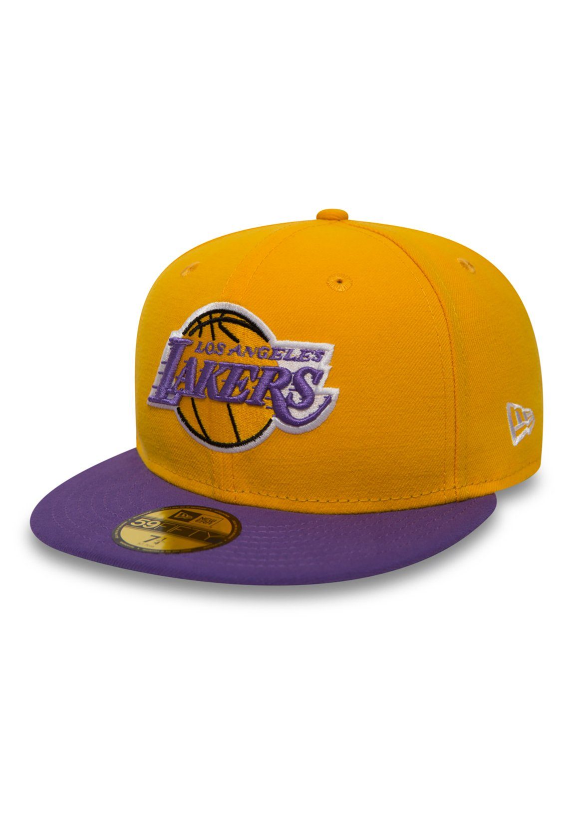 LA Cap 59Fiftys gelb New Yellow-Purple Cap LAKERS - Era Era Baseball New -
