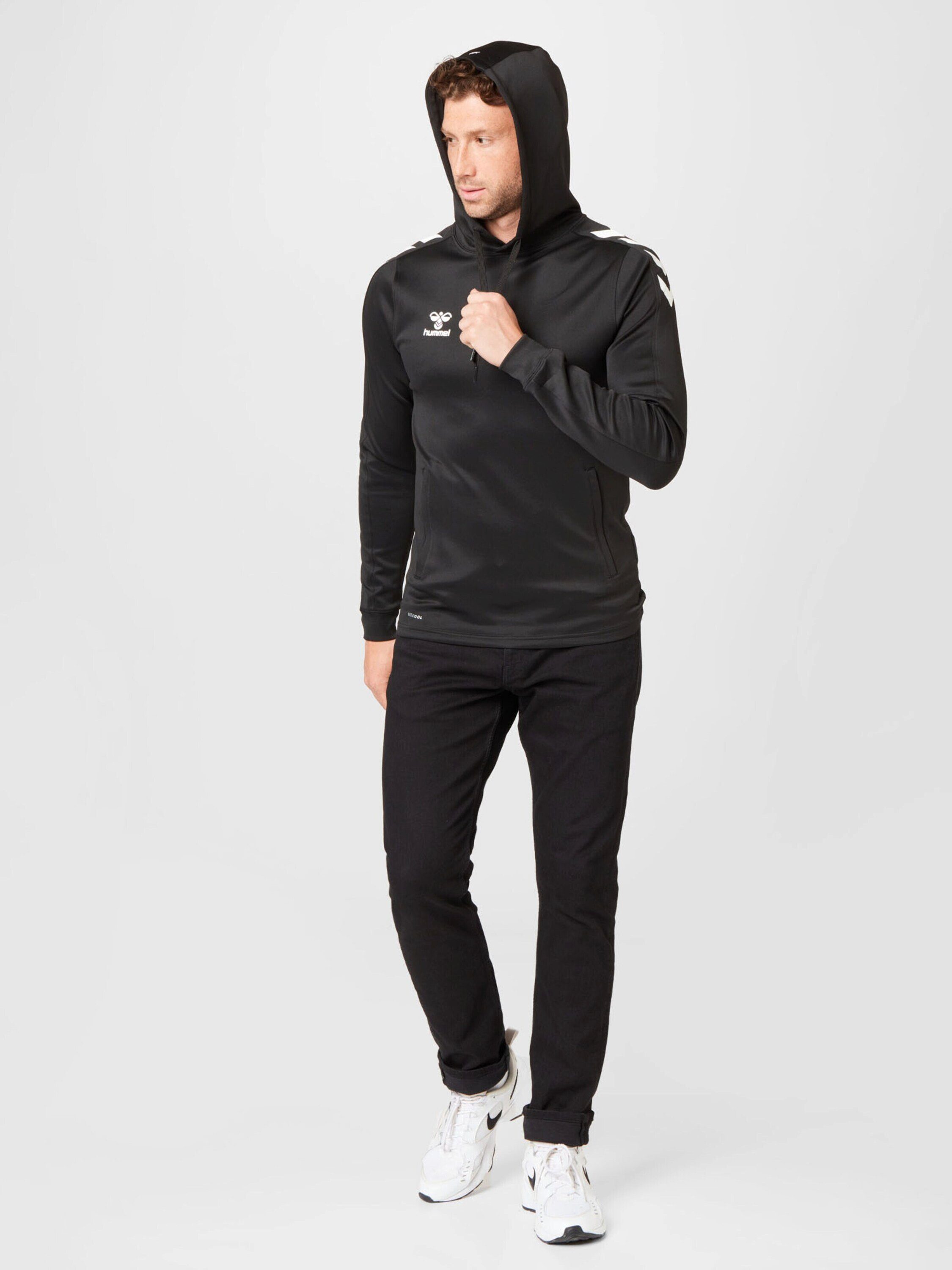 hummel Details Sweatshirt (1-tlg) schwarz Plain/ohne