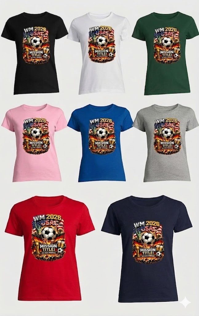 T-Shirt UrbanKick WM2026 Damen Shirt Edition
