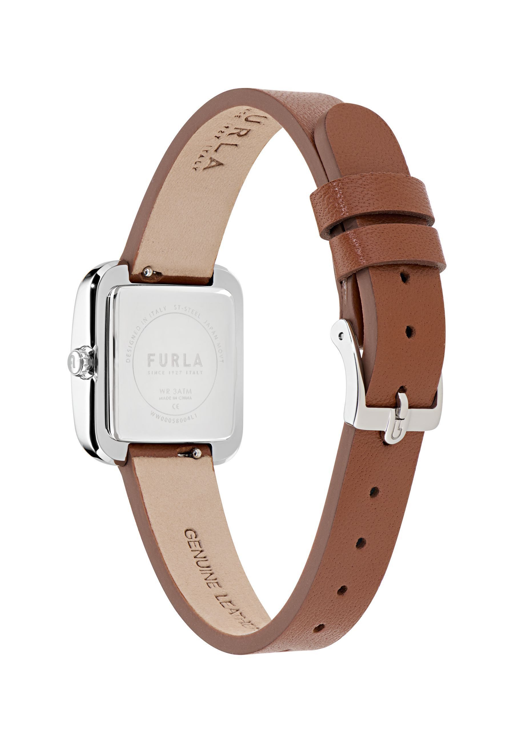 Furla Quarzuhr FURLA DIAMANTE, (1-tlg., Not a set – not applicable to this product), Quarz-Analoguhr