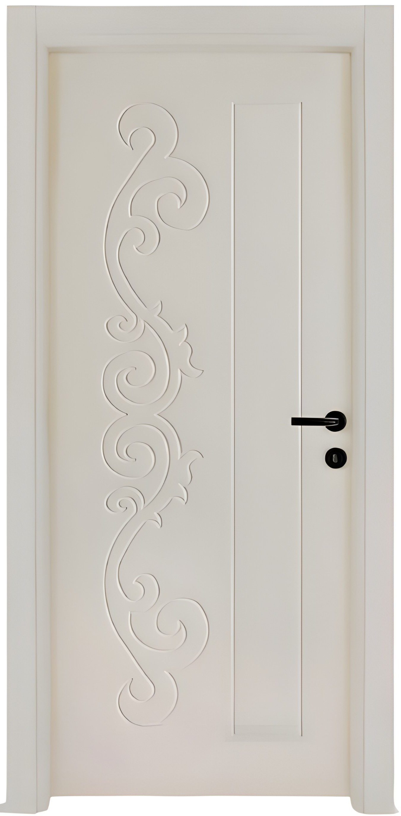 Xlmoebel Zimmertür Edle Beige Innentür für Designerwohnungen und Hotels, Made in Europa
