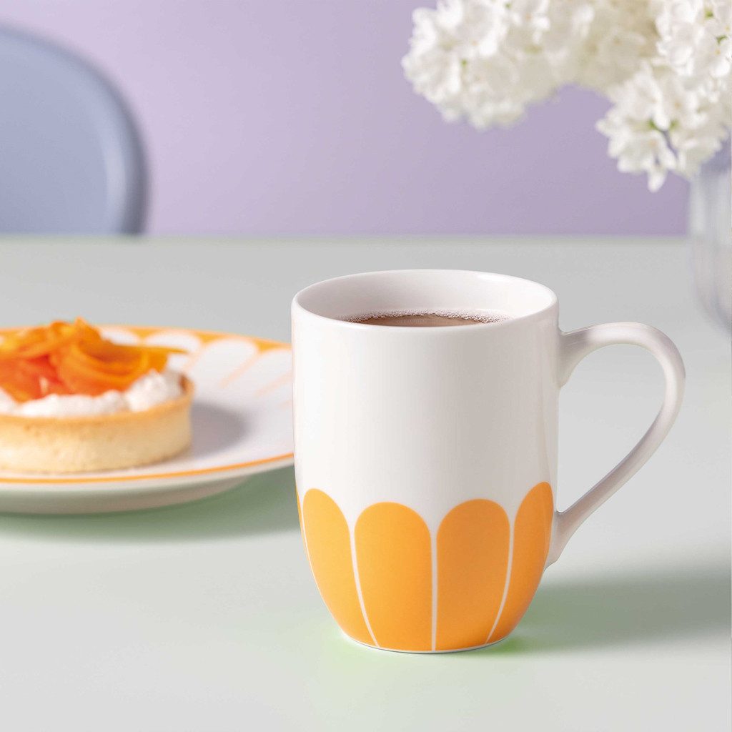 Villeroy & Boch Tasse, 1-tlg., Porzellan, Premium Porcelain, mikrow.- & spülm.sicher, Made in Germany