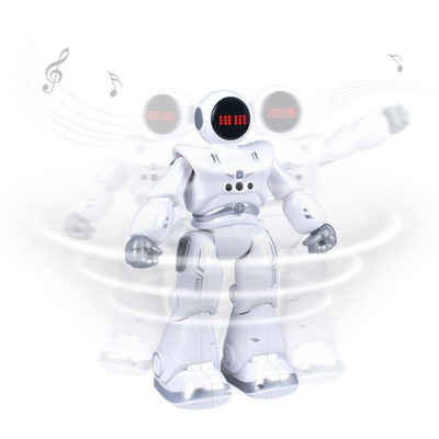 DTC GmbH Lernroboter Ferngesteuert Roboter Spielzeug für Kinder,Intelligent Programmier, RC Roboter mit Gestensteuerung/Walk Lernen Spielzeug Geschenk