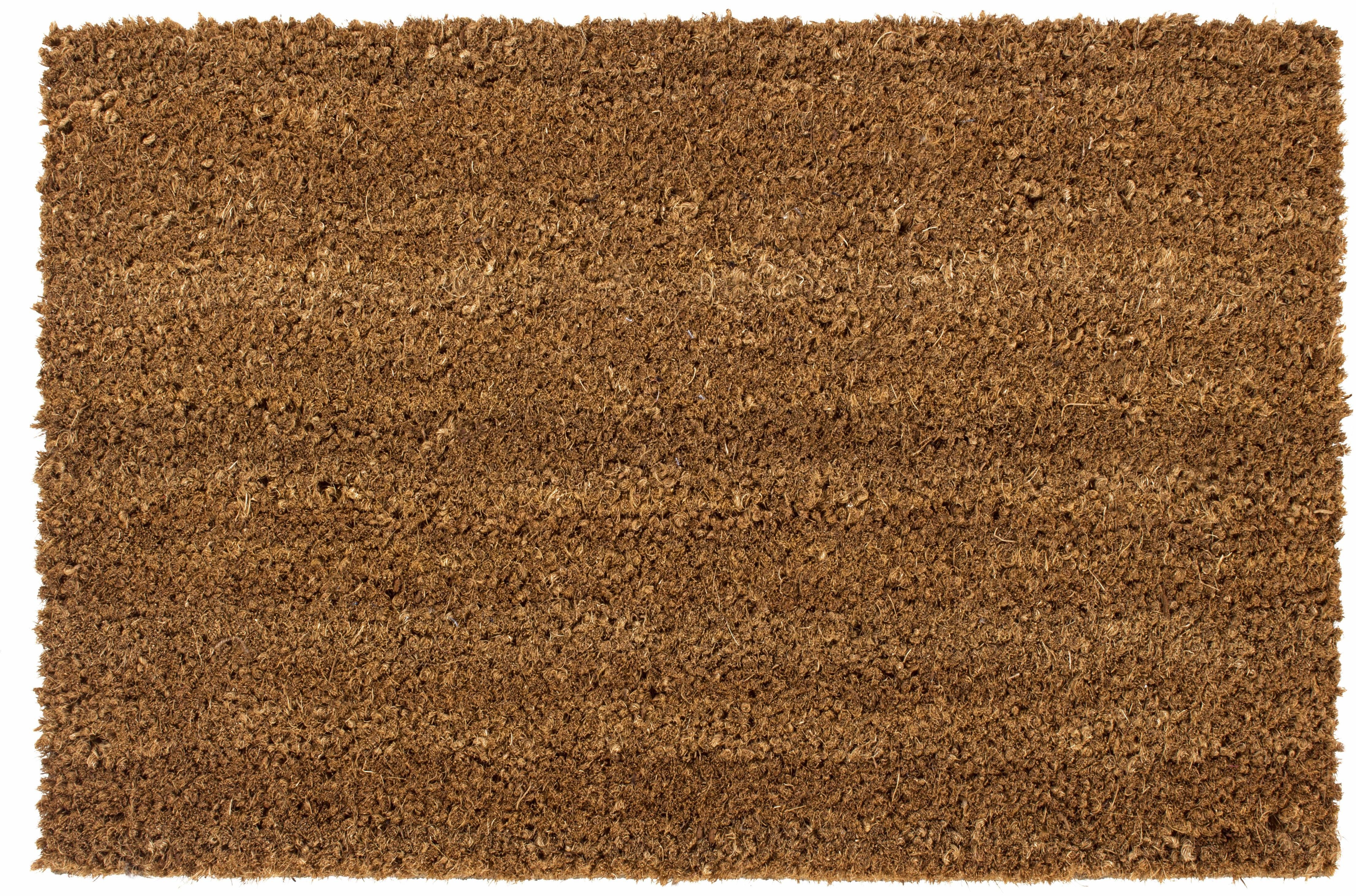 Fußmatte »Kokos uni«, Andiamo, rechteckig, Höhe 15 mm, Schmutzfangmatte, In- und Outdoor geeignet-Otto