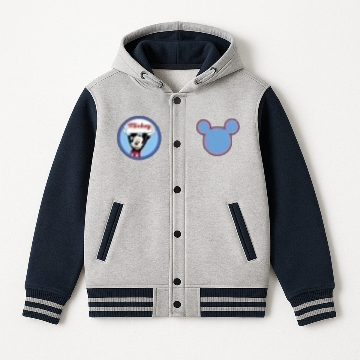 Sweatjacke Kinder Sweatjacke mit Kapuze – bequeme Jacke mit Knöpfen