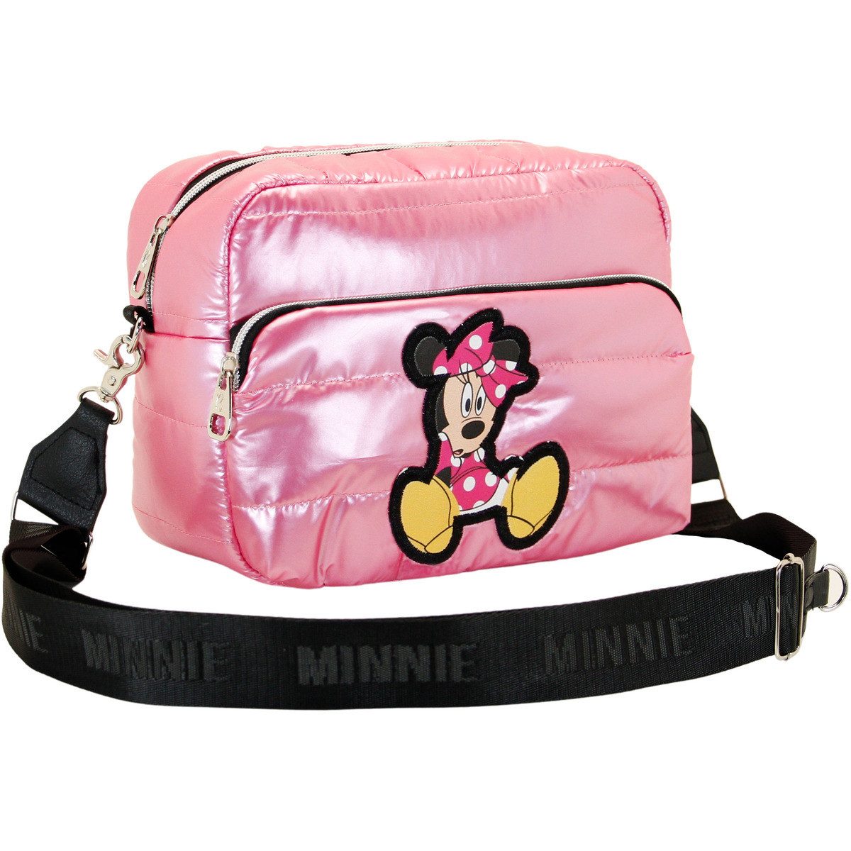 Disney Umhängetasche Minnie Mouse Shoes-Padding IBiscuit Unisex Kinder, Handtasche, Shopper, Crossbody Bag, Schultertasche, Hobo Bag