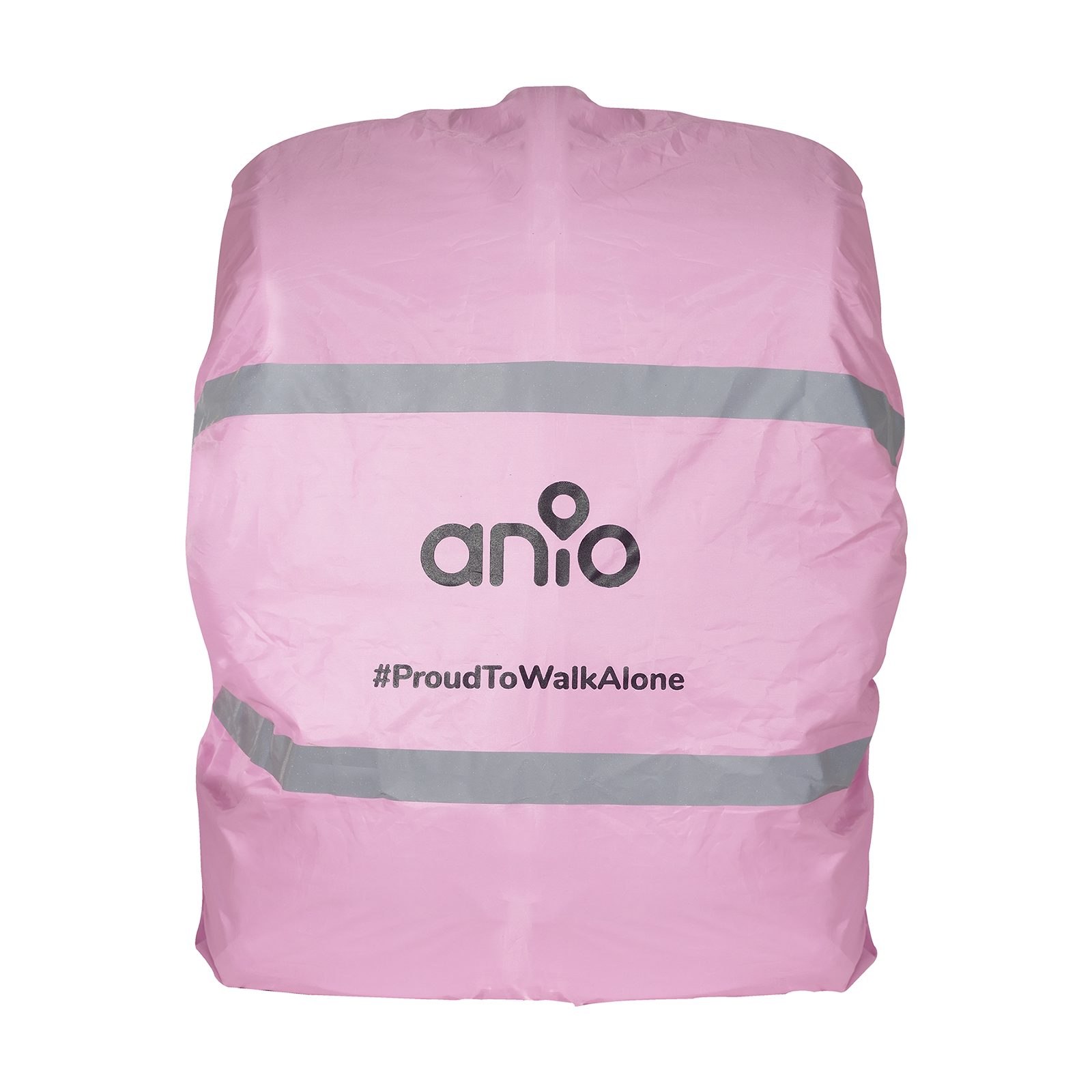 ANIO Smartwatch-Hülle Regenschutz für Schulrucksack, Rucksackschutz mit Reflektoren, 2 Reflektorstreifen, elastischer Saum