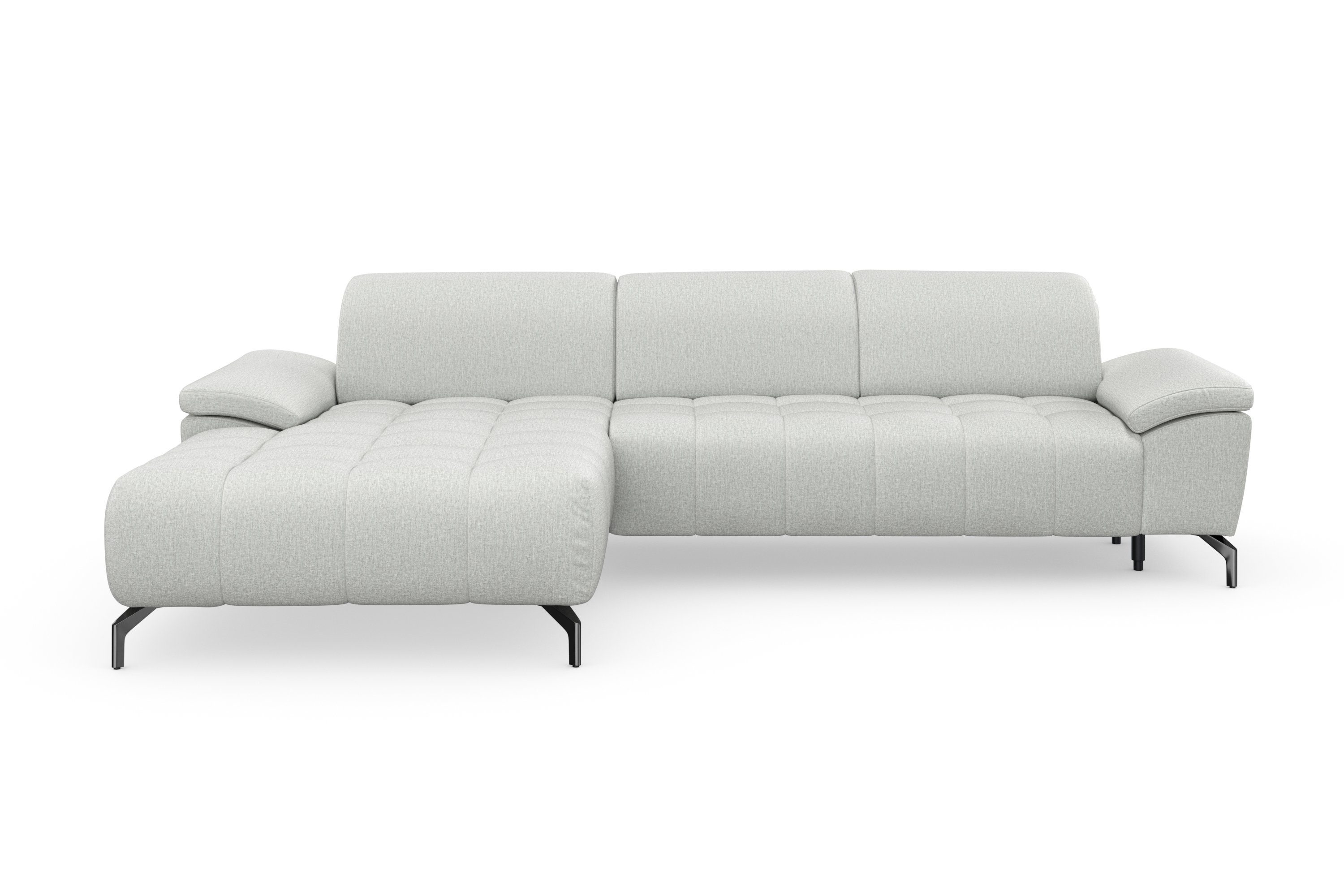 sit&more Ecksofa "Cool L-Form" wahlweise mit Kopfteilverstellung und Vorzie günstig online kaufen
