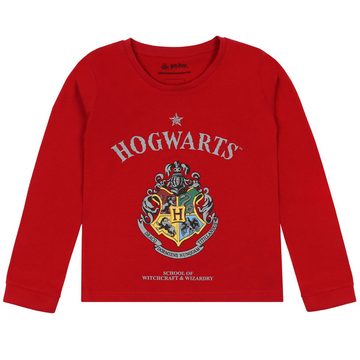 Sarcia.eu Pyjama Harry Potter Jungen Schlafanzug mit langer Hose, langen Ärmeln 8 Jahre