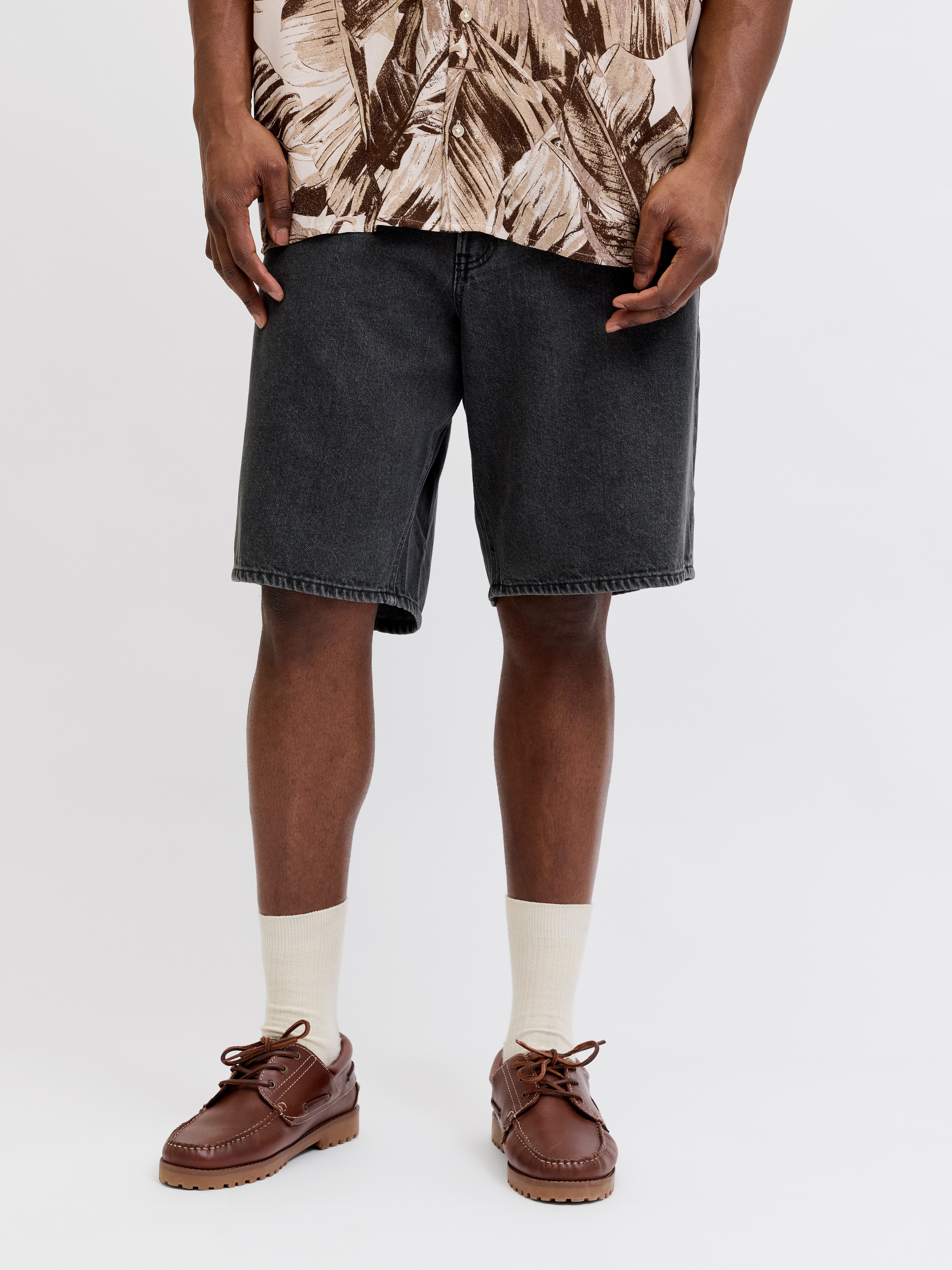 Jack & Jones PlusSize Jeansbermudas JJITONY JJORIGINAL SHORT Five-Pocket-Design, relaxed fit