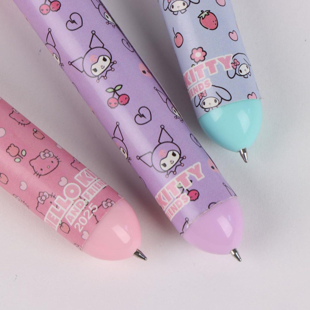 Hello Kitty Buntstift Kinder Stift Schreibstift Schulbedarf Schreibwaren Geschenk, (Set)