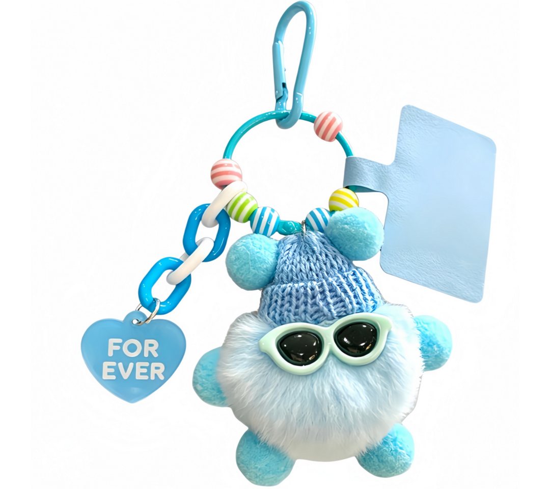 FOUORTUNATE-BEE Schlüsselanhänger Schlüsselanhänger Einschulung Geschenk Glücksbringer Schulanfang, Für Schulranzen Rucksack Federmappe Schlüssel Geschenk für Kinder