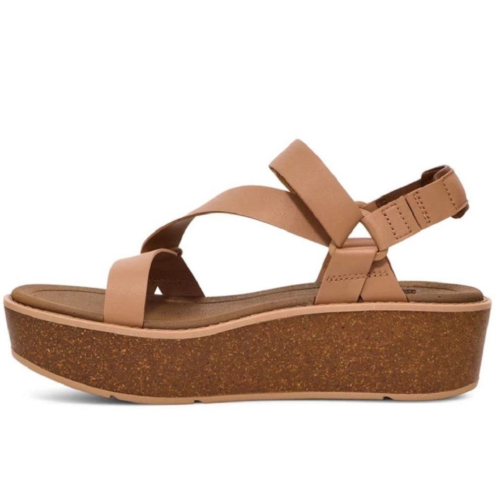 Teva Madera Wedge Damen Sandalen Plateausandalen Freizeit Leder 1151015 TEY Sandale Komfort