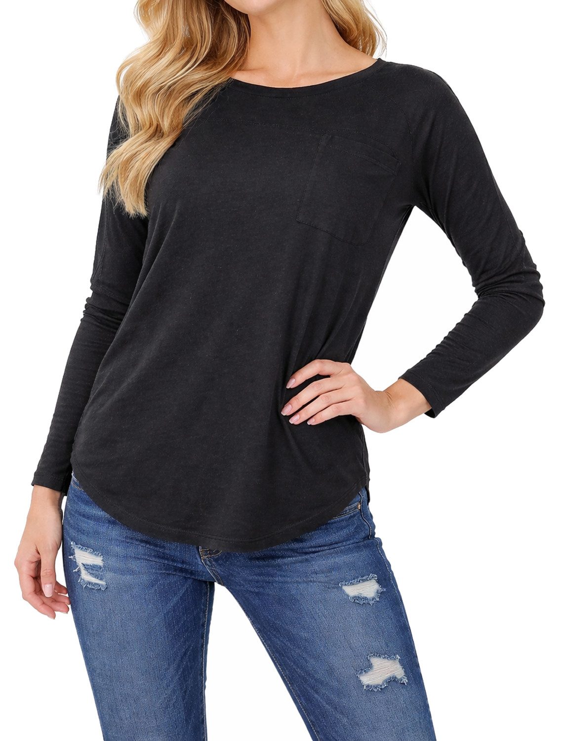 Diesel Longsleeve Diesel "T-Rong-A" Damen T-Shirt