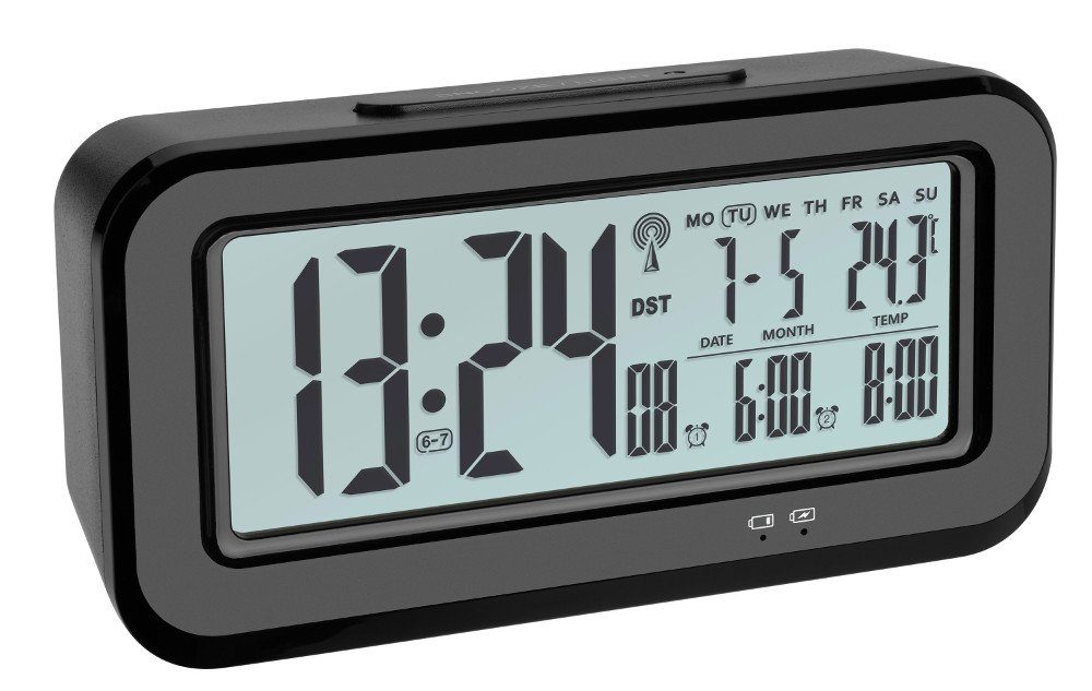 TFA Dostmann Funkwecker TFA 60.2554.01 Digitaler Funkwecker Boxx mit Temper günstig online kaufen