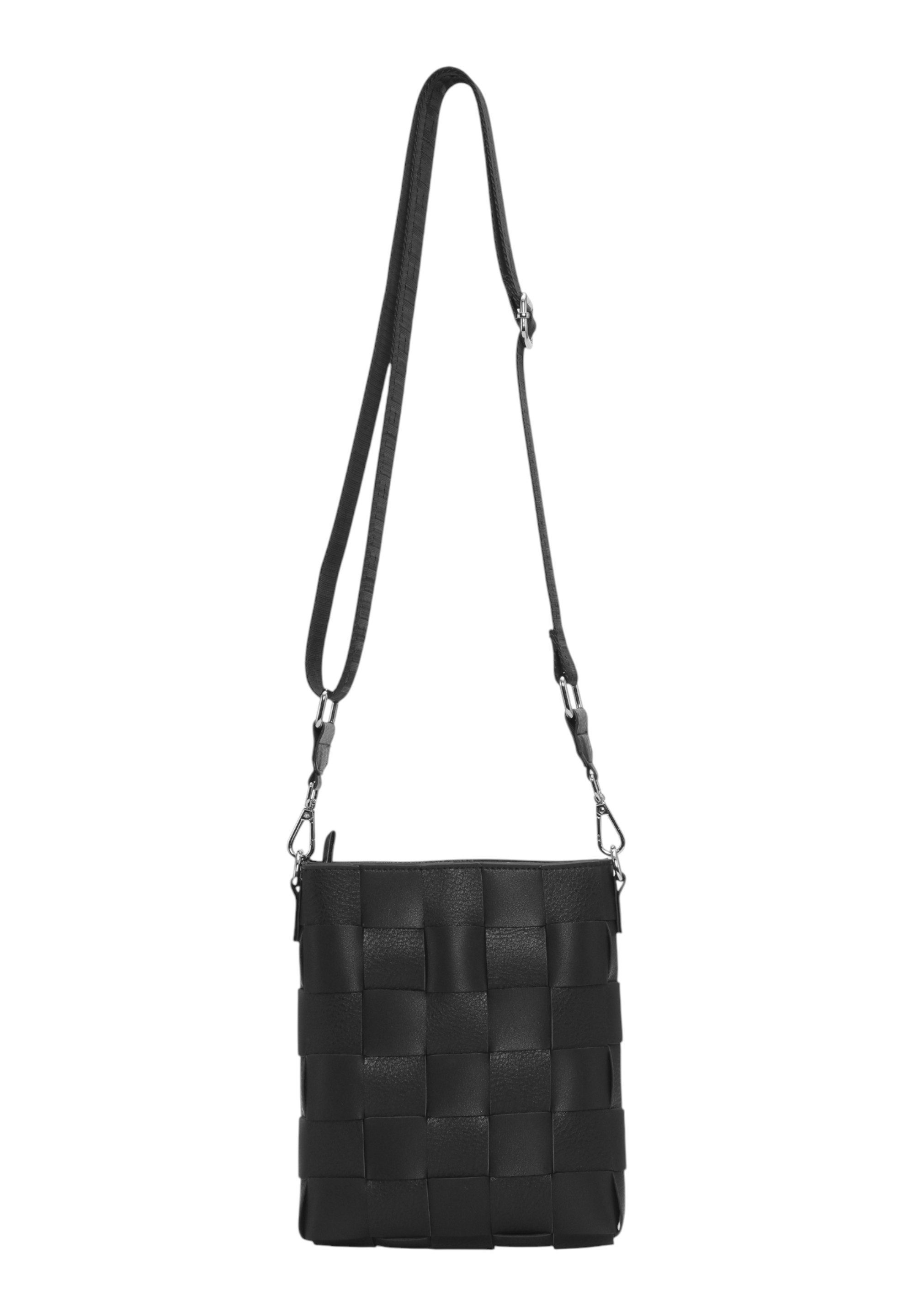 Ilse Jacobsen Umhängetasche CHIP13, Praktische kleine Schultertasche, flexibel, amnehmbarer Logo-Gurt