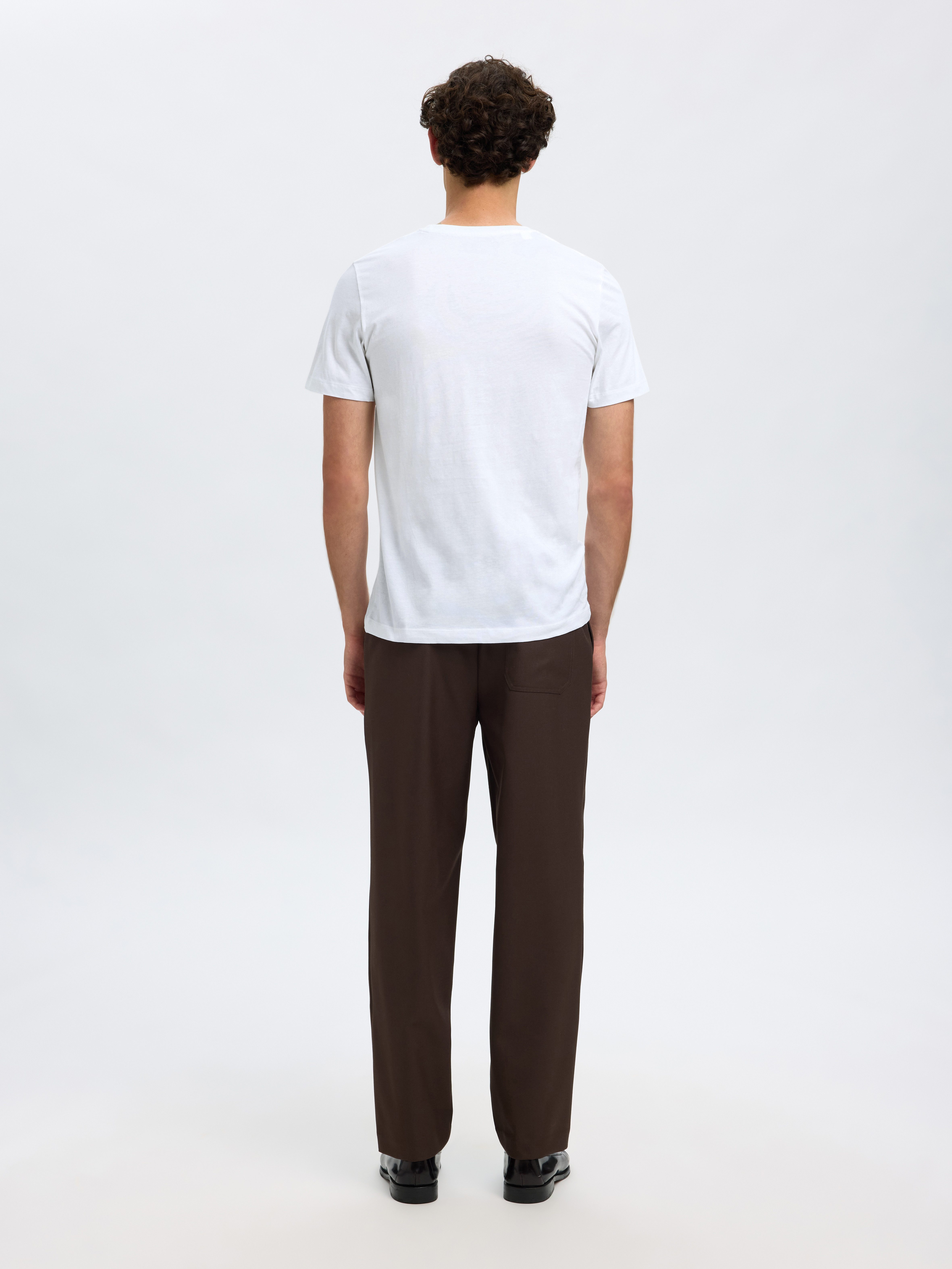 Selected Rundhalsshirt SLHCORMAC SS O-NECK TEE 5 PACK NOOS (Packung, 5-tlg)