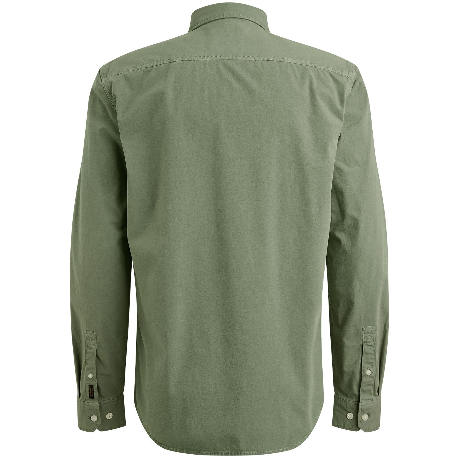 PME LEGEND Langarmhemd mit Logo Stickerei