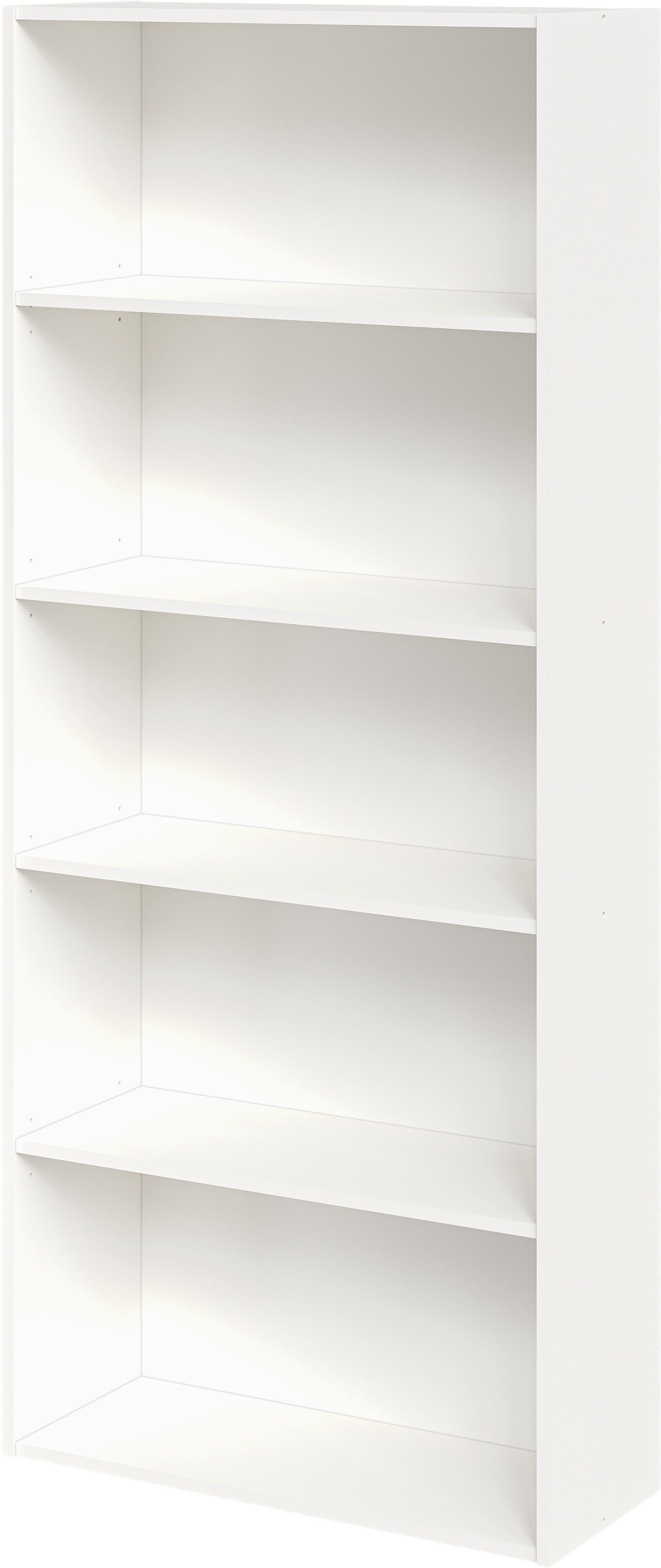 FMD Bücherregal Bitz, offene Fächer, variable Einlegeböden, Breite: 44,4 oder 71,2 cm