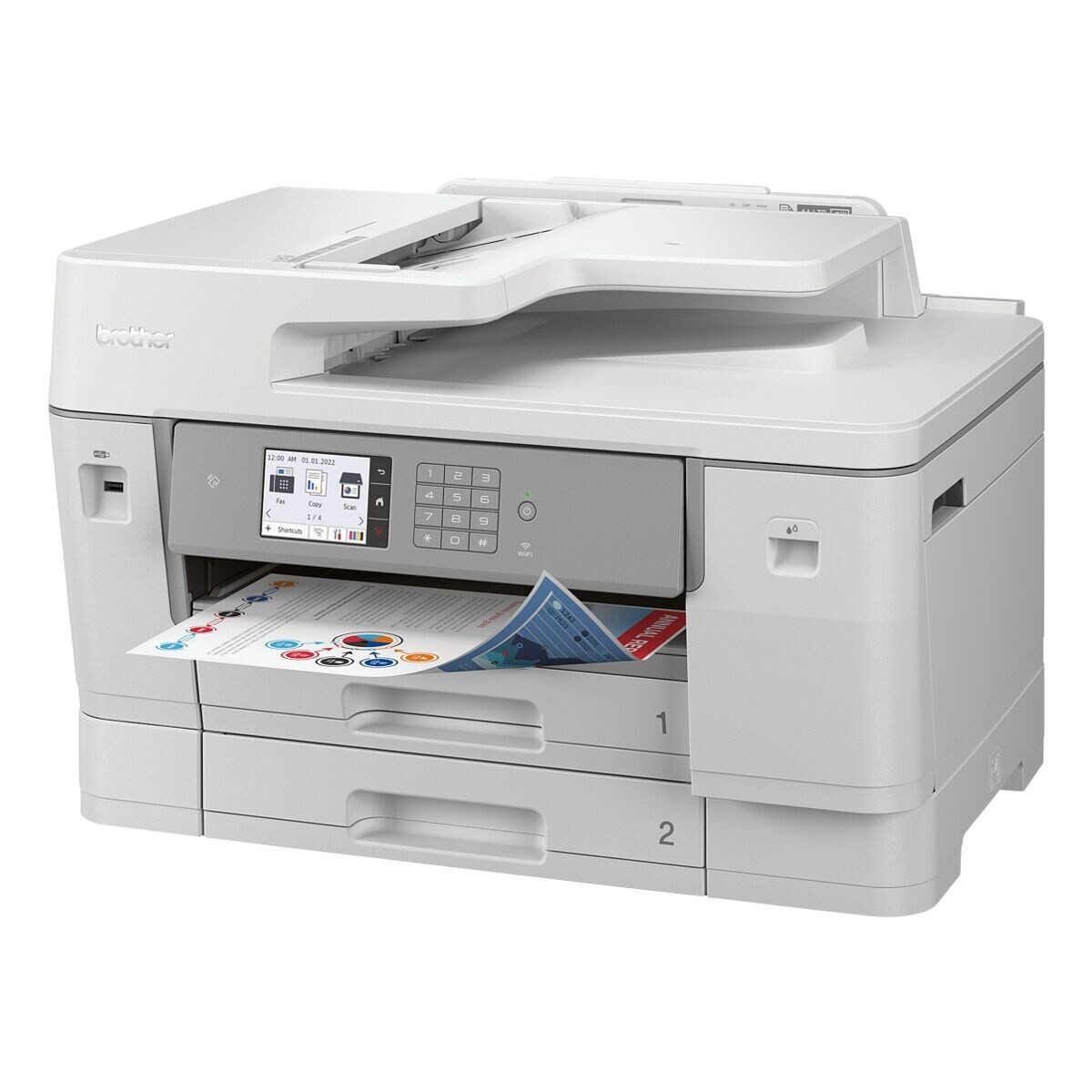 Brother MFC-J6955DW Multifunktionsdrucker, (4-in-1, LAN / WLAN / NFC, A3)