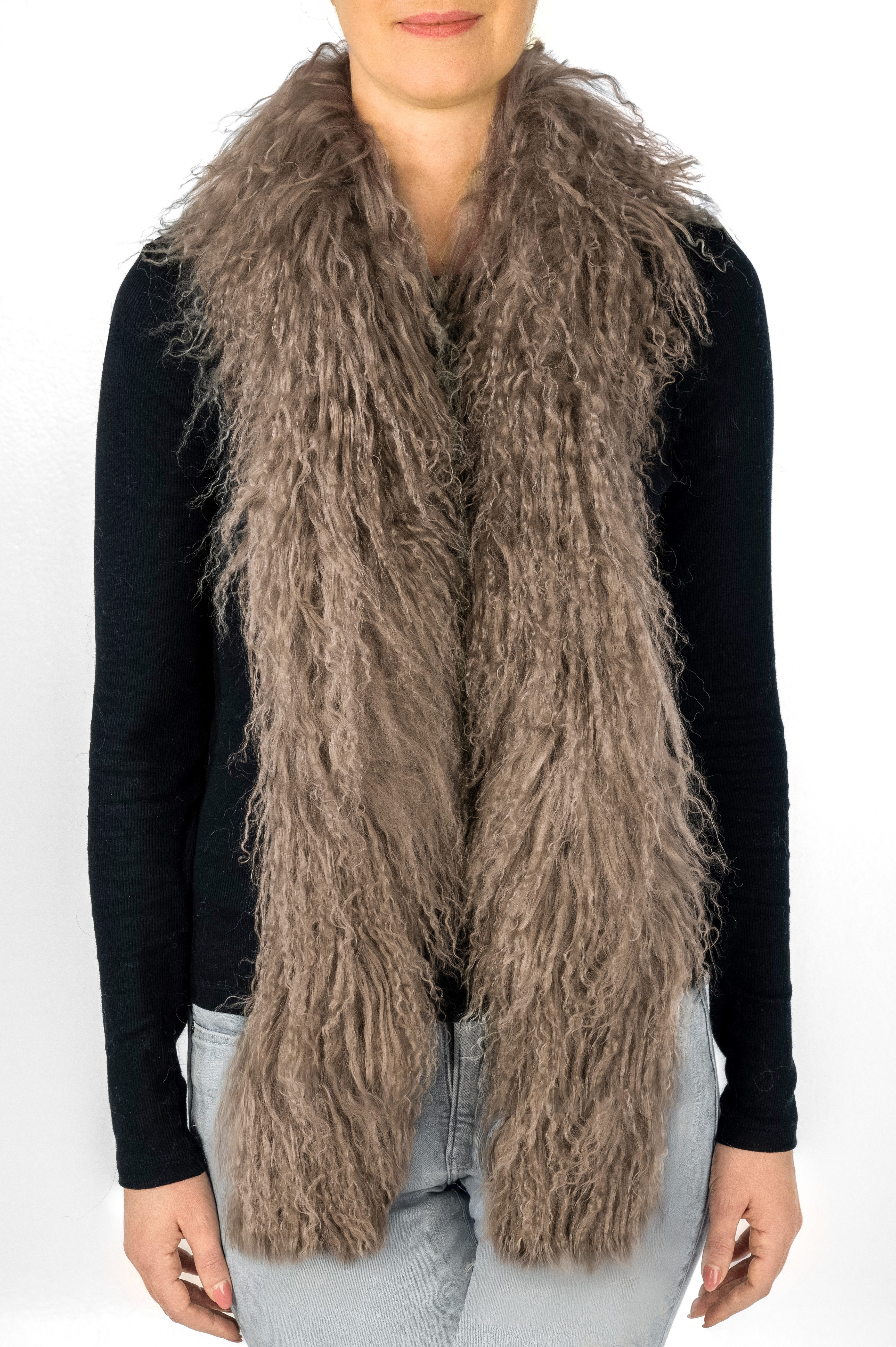 LIRA Deko Wollschal Damen BOA Tibetlamm günstig online kaufen