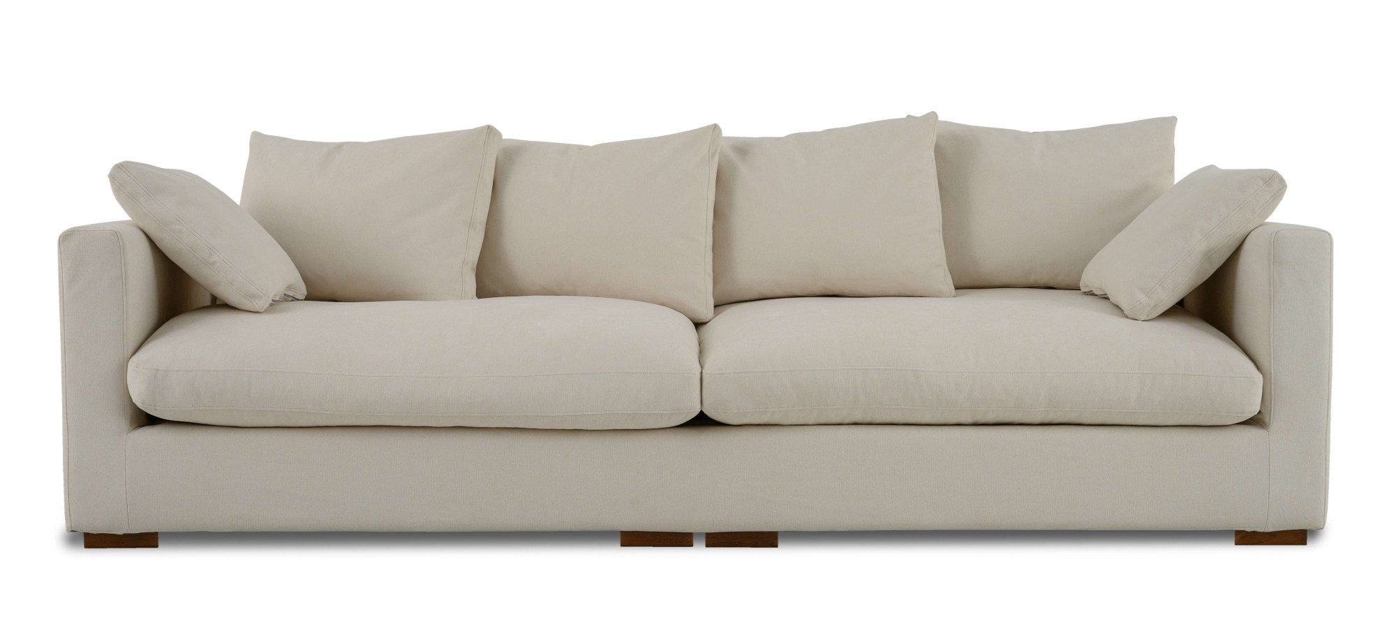 Home affaire Big-Sofa Comfy, extra weich und kuschelig, Füllung mit Federn und Daunen