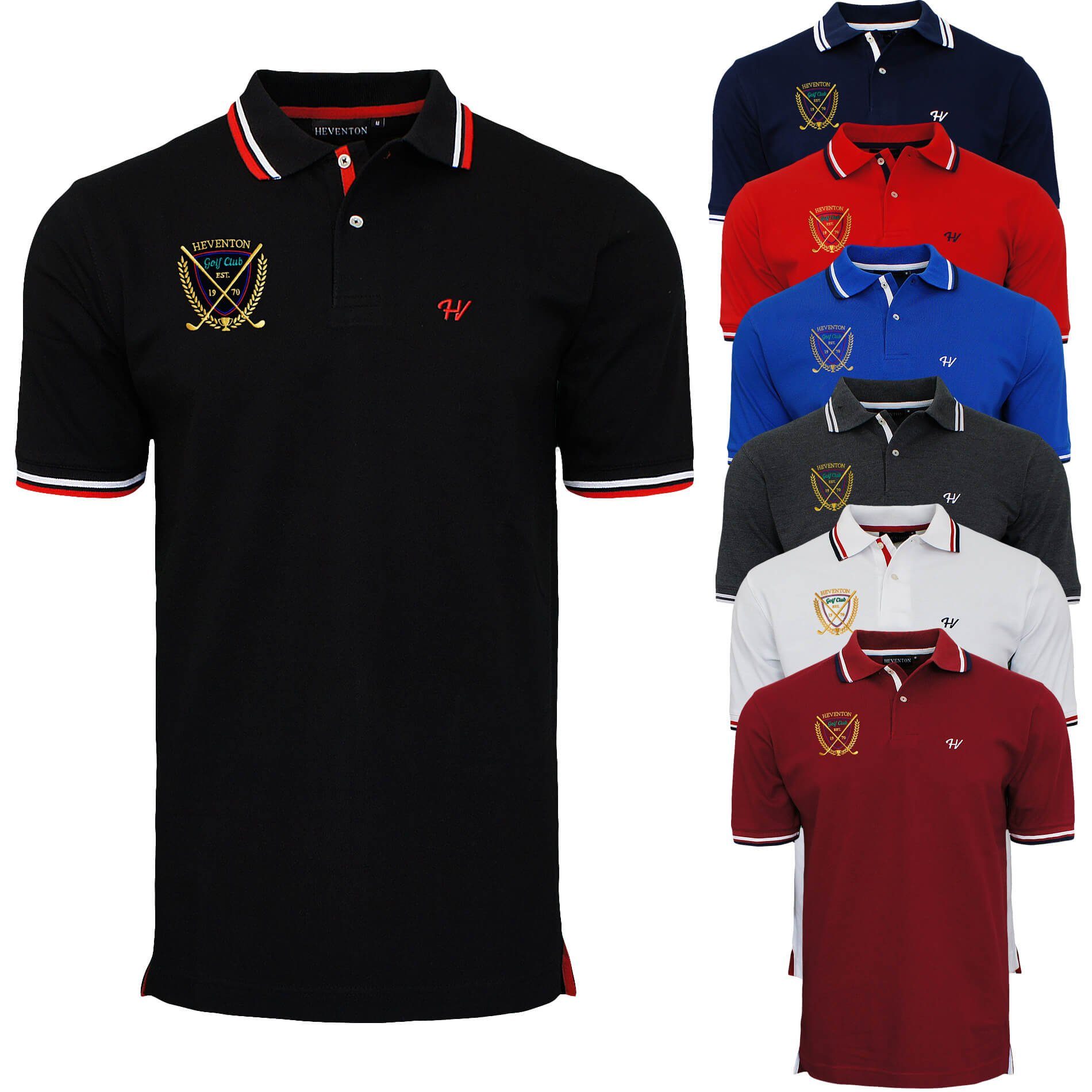 HEVENTON Poloshirt Piqué günstig online kaufen