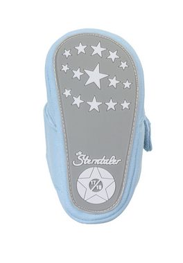 Sterntaler® Babykrabbelschuh uni Krabbelschuh (1-tlg., Baby Hausschuhe unifarbend, Babyschuhe weich gefüttert) Krabbelschuhe Baby mit Klettverschluss und Anti-Rutsch-Sohle